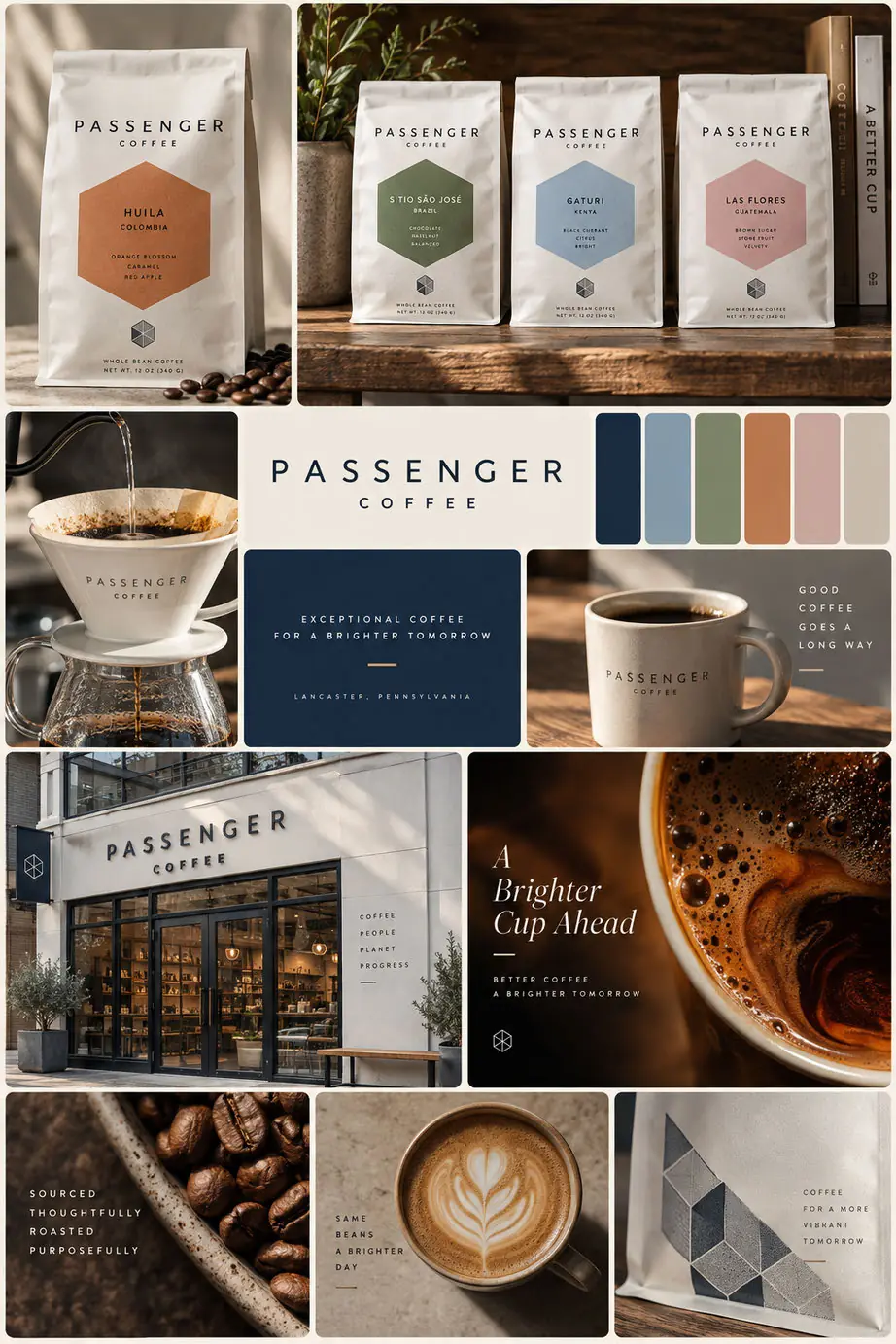 Passenger Coffee: Concept advertising