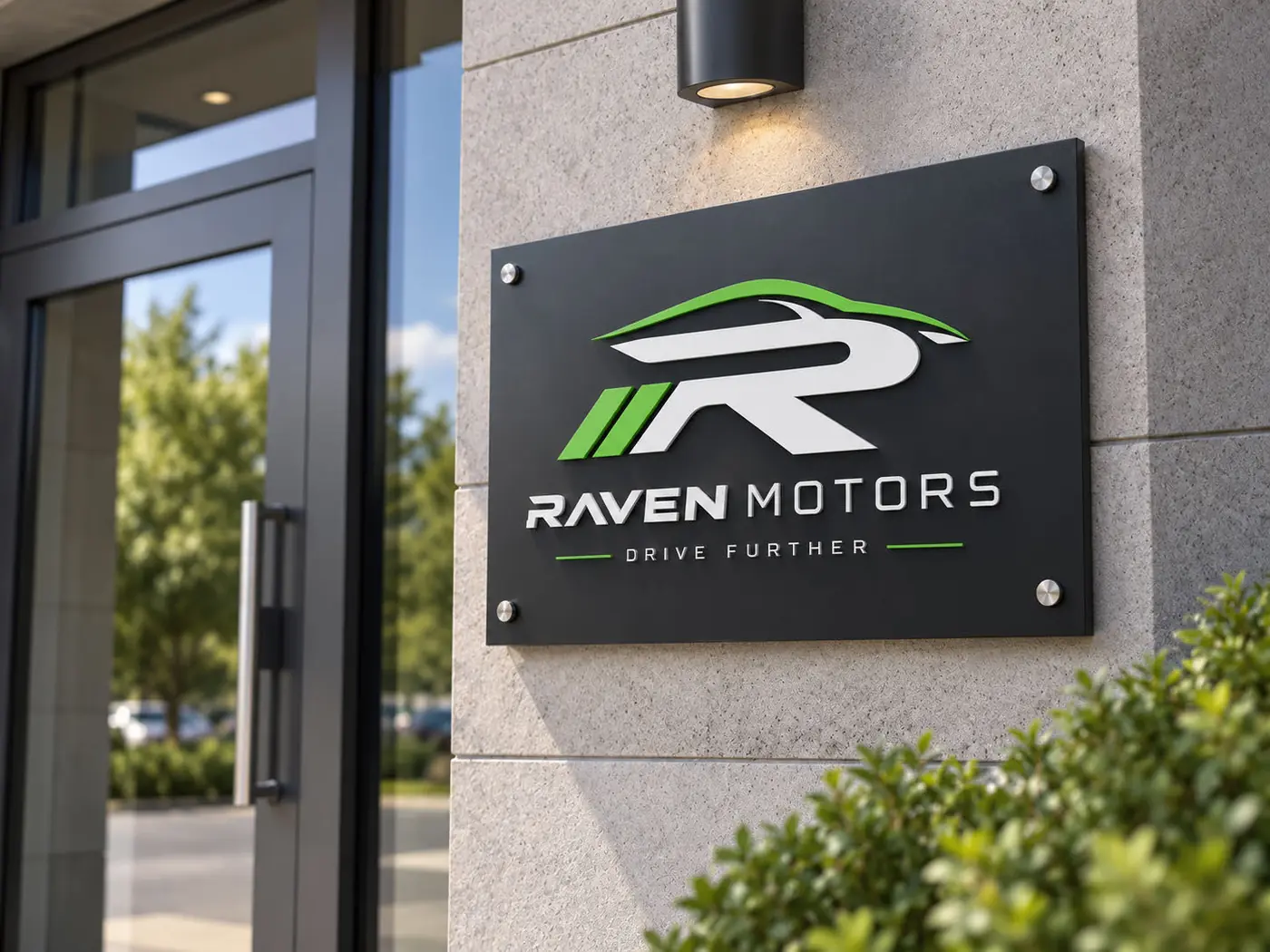 Raven Motors: Identity system